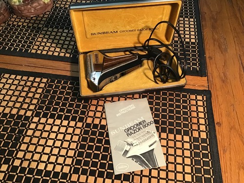 Vintage sunbeam groomer razor - sunbeam,